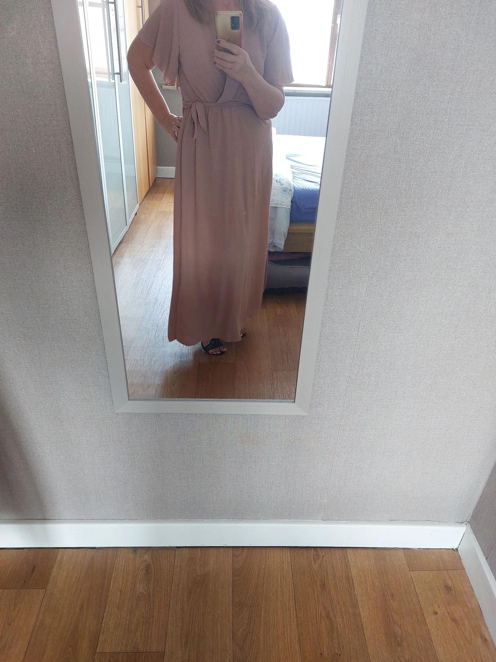Robe cache coeur longueur 142 cm – photo 5